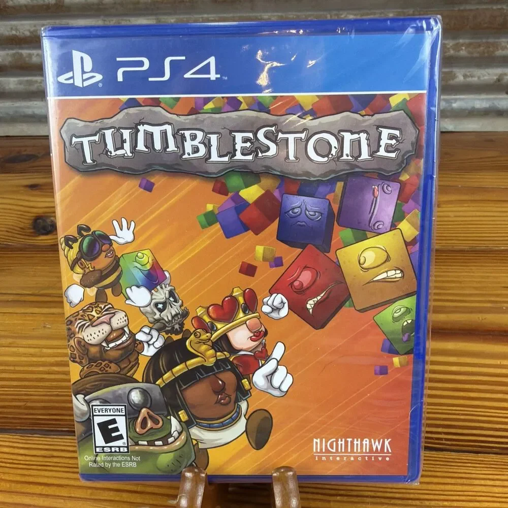 Brand New Tumblestone (Sony PlayStation 4, 2016) Shrinkwrap peeled